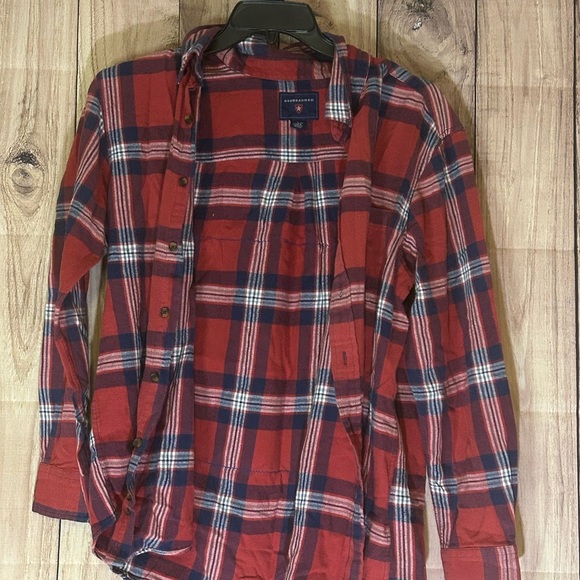 NWT UpCycled Graphic Flannel Marvel Themed graphic flannel size Large - Picture 2 of 9